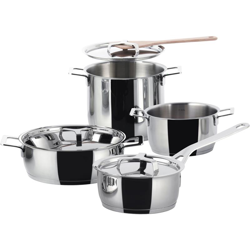 A di Alessi - zestaw garnków, 7 elementów POTS&PANS