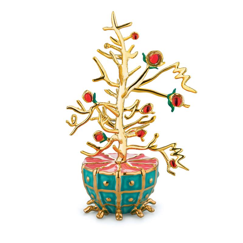 Alessi - L'Albero del Bene- ozdoba z porcelany