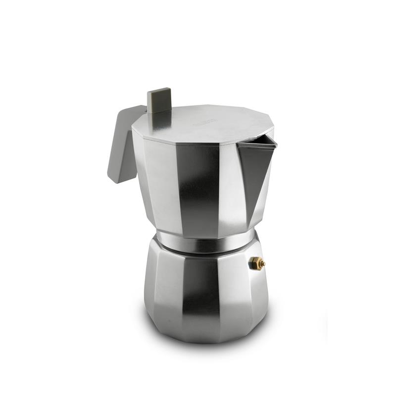 Alessi - kawiarka aluminiowa 9 filiżanek indukcja MOKA