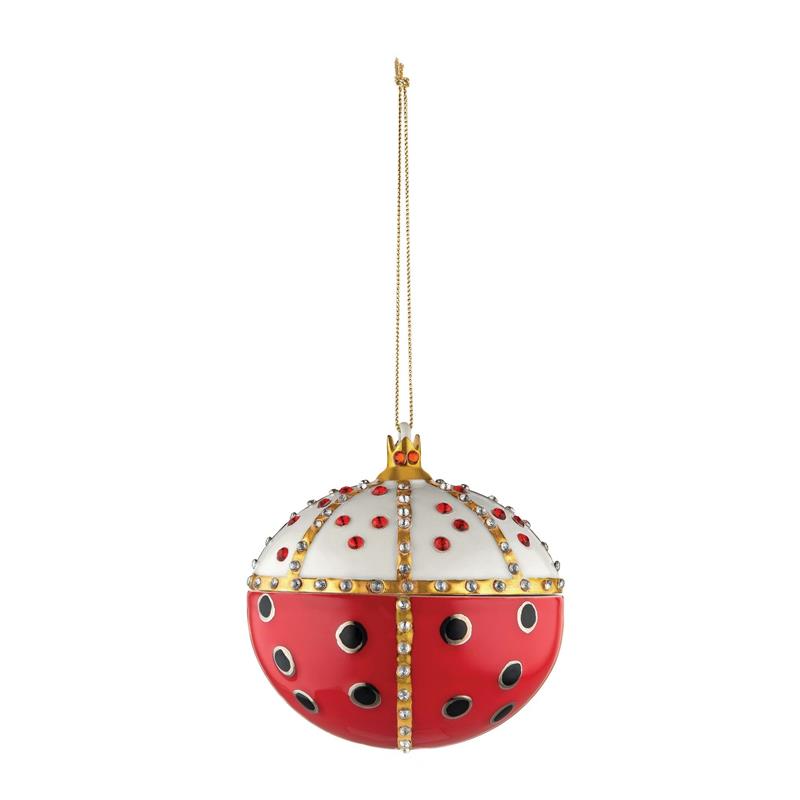 Alessi - zawieszka Re Coccinello - korona FLEURS DE JORI