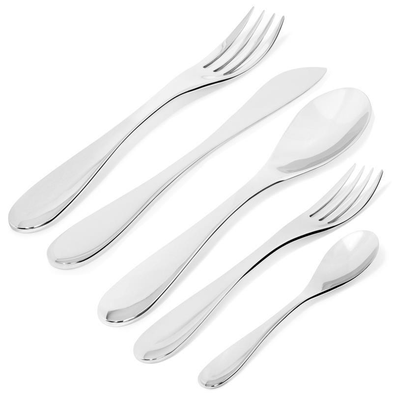 Alessi - zestaw sztućców, 5 elementów EAT.IT