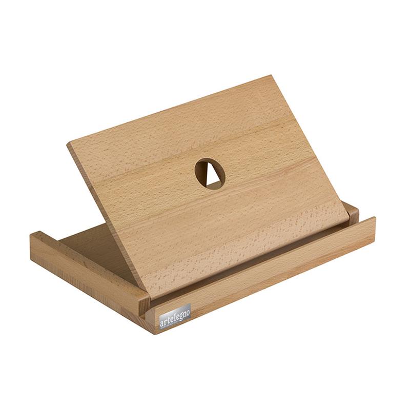 Artelegno - podstawka na książkę/tablet z drewna bukowego