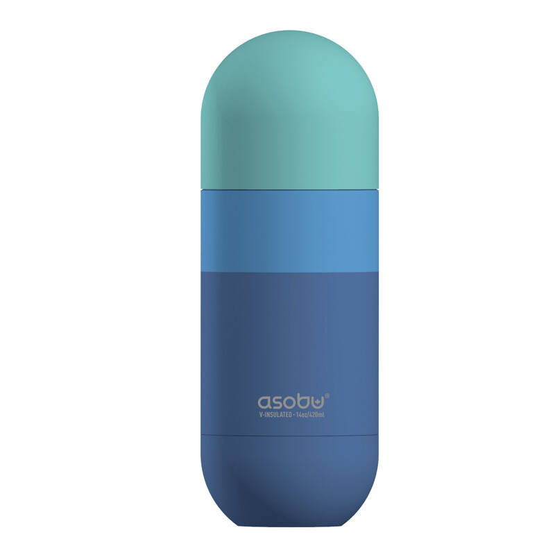 Asobu - Butelka termiczna ORB PASTEL BLUE, 420ml