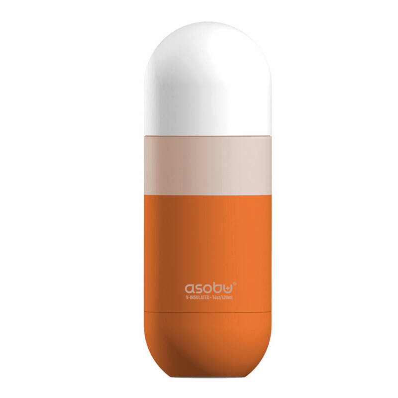 Asobu - Butelka termiczna ORB PASTEL ORANGE, 420ml