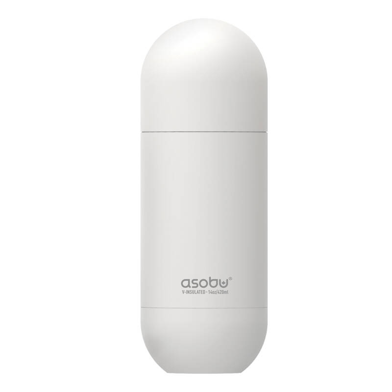 Asobu - Butelka termiczna ORB WHITE, 420ml