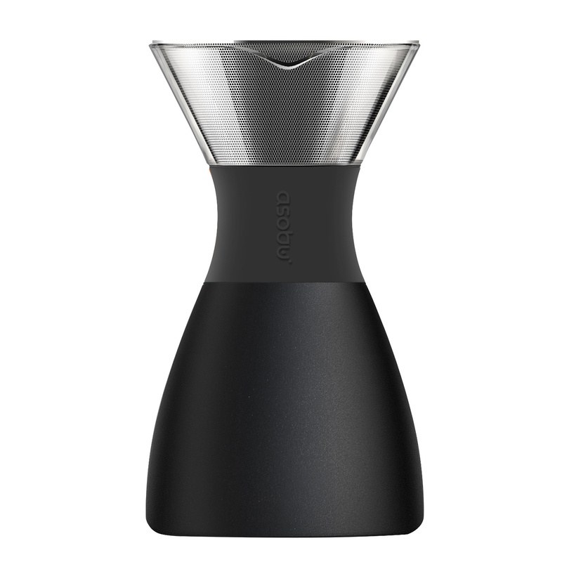 Asobu - Zaparzacz do kawy POUR OVER BLACK, 1,18L