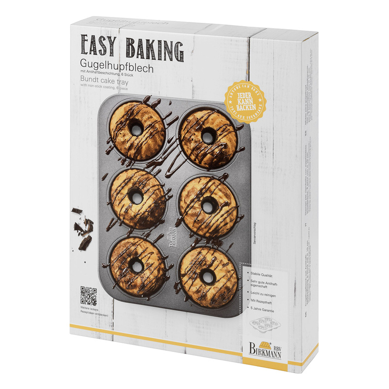 Birkmann - Forma do mini babeczek EASY BAKING - 6 ciastek