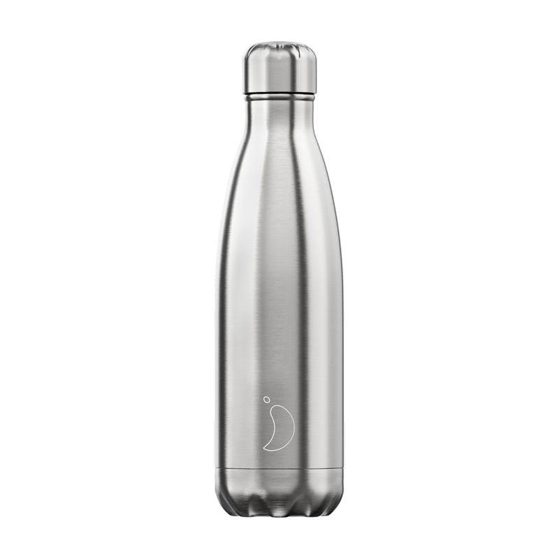 Chilly's Bottles - Butelka termiczna Chilly's 500ml Stalowa Stainless Steel