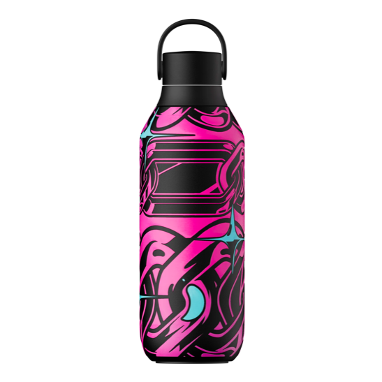 Chilly's Bottles - Butelka termiczna Chilly's 500mlMagenta Madness Series 2