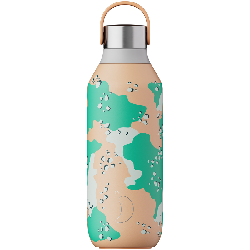 Chilly's Bottles - Butelka termiczna Chilly's 500mlStudio Desert Camo Orange Series 2