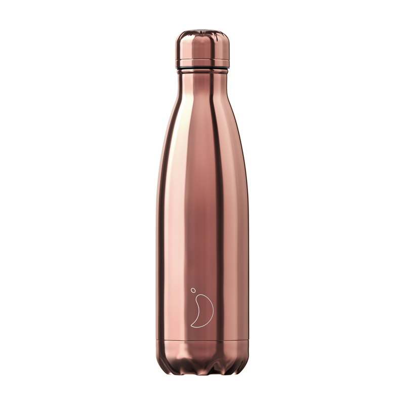 Chilly's Bottles - Butelka termiczna Chilly's seria Chrome 500ml Rose Gold