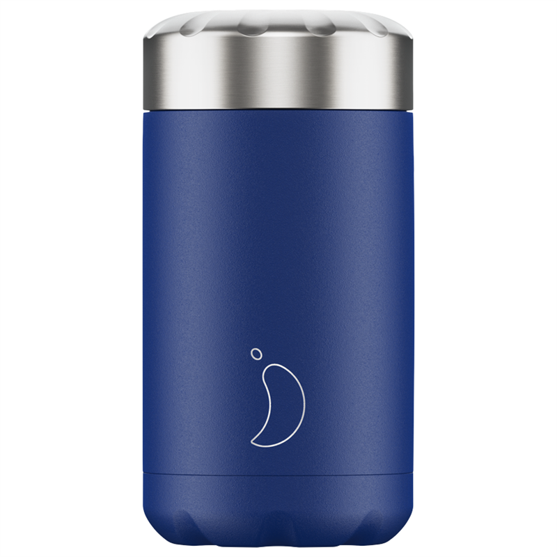 Chilly's Bottles - Termos obiadowy Chilly's 500ml Blue Matte