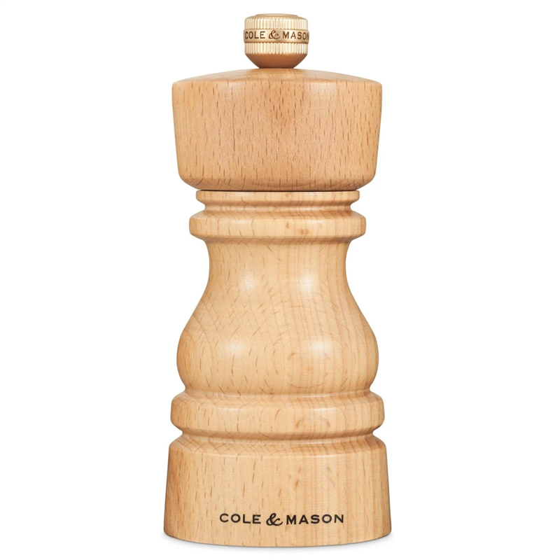 Cole & Mason - Młynek do soli London Natural Beech 13 cm