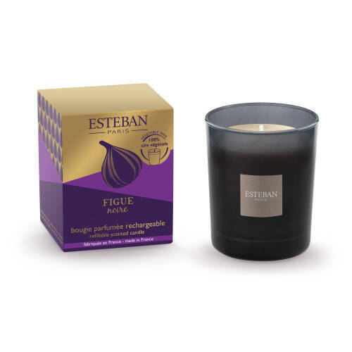 Esteban - Świeca zapachowa 180g Figue Noire