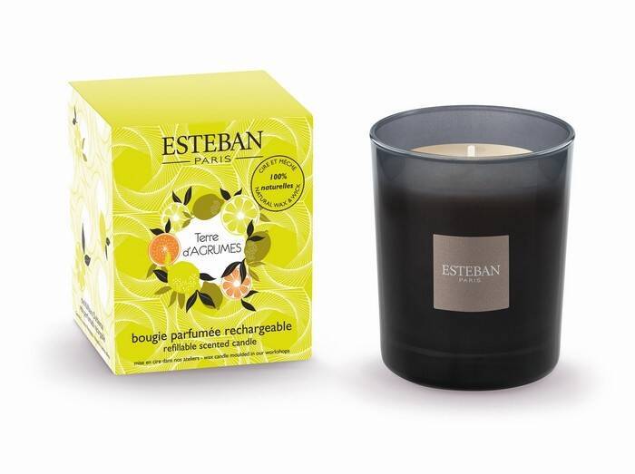 Esteban - Świeca zapachowa 180g Terre dAgrumes