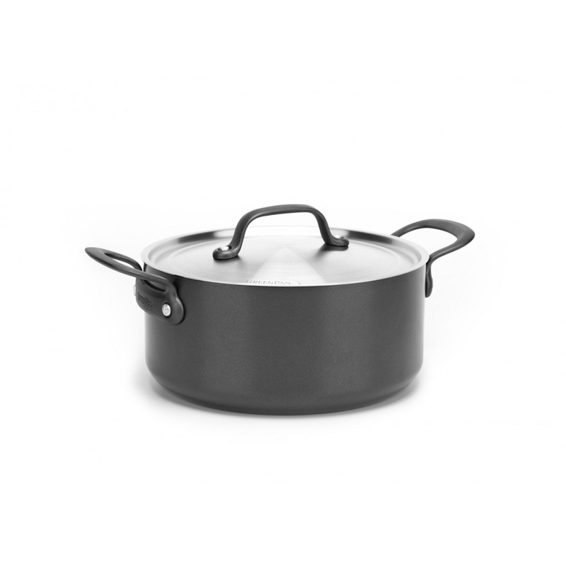 Greenpan - Garnek z pokrywką CRAFT 24 cm - 4,9L