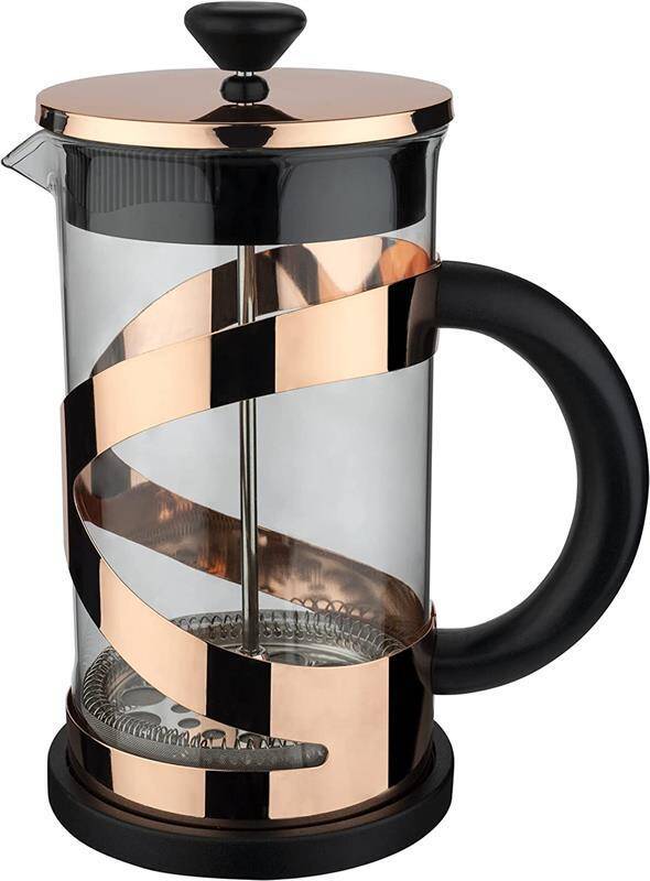 Grunwerg - Zaparzacz do kawy French Press 1 litr Classsico miedziany