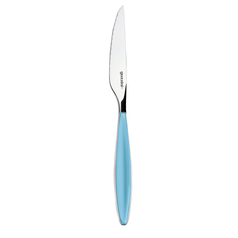 Guzzini - Nóż do steków, błękitny