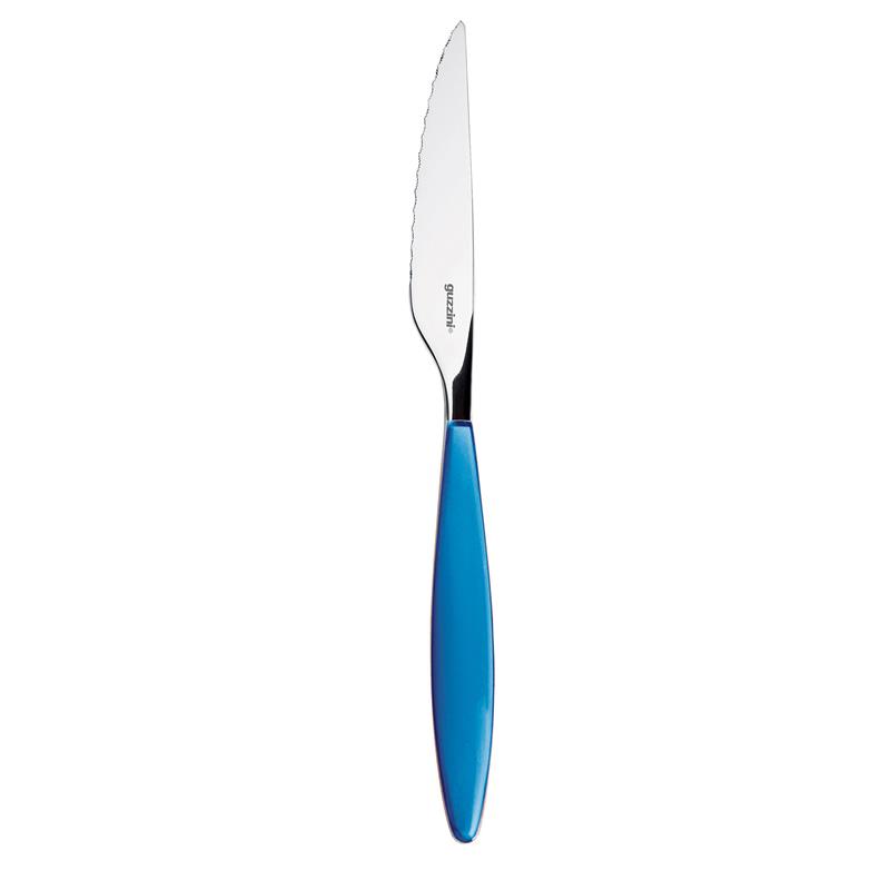 Guzzini - Nóż do steków, niebieski
