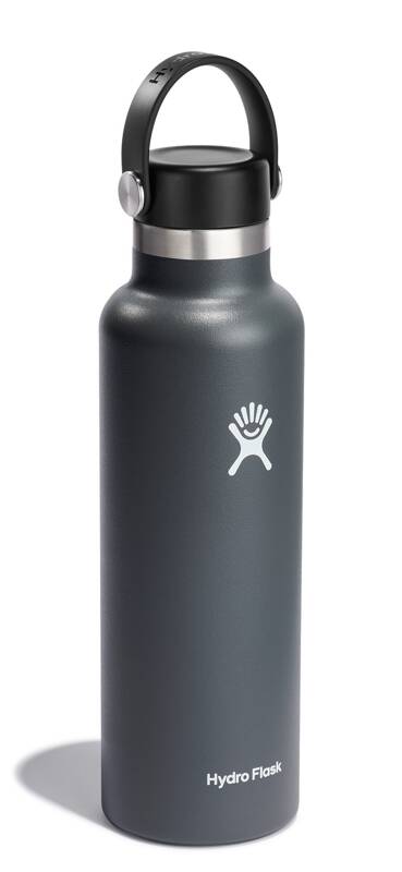 Hydro Flask - Butelka 621 ml Standard Mouth Flex Cap ciemnoszary Stone