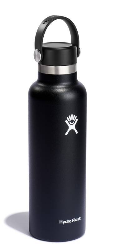 Hydro Flask - Butelka 621 ml Standard Mouth Flex Cap czarny