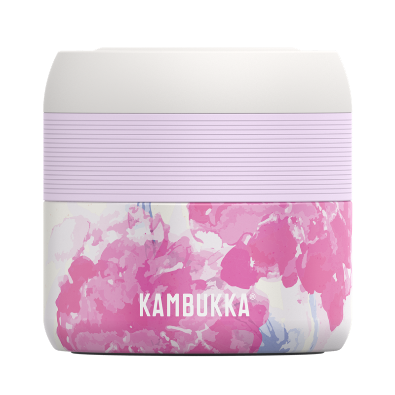 Kambukka - termos obiadowy Bora 400 ml Pink Blossom