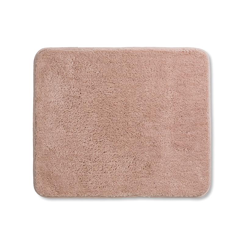 Kela - dywanik łazienkowy z mikrofibry, 1500g/m2, 65 x 55 cm, różowy Livana