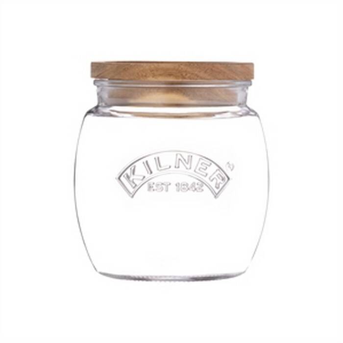 Kilner - Słoik 0,85l.z drewnianą pokr.Universal Storage