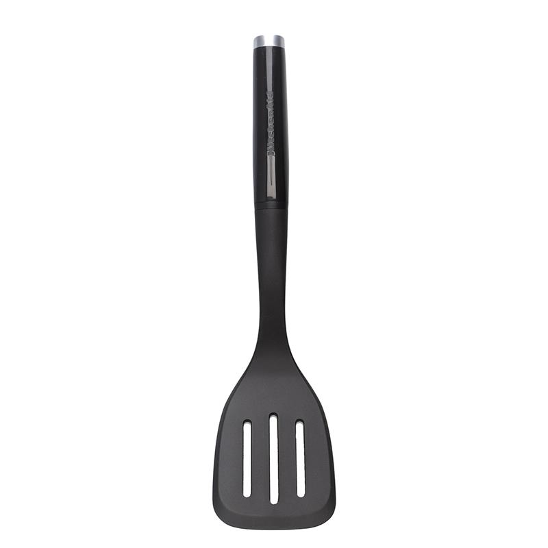 KitchenAid Culinary Tools - łopatka kuchenna z otworami CLASSIC Onyx Black