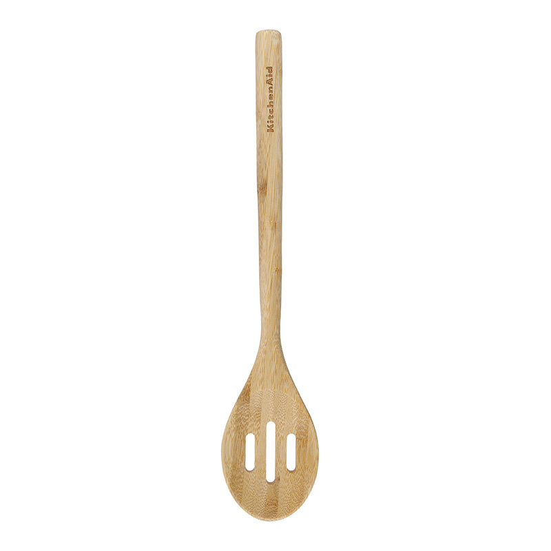 KitchenAid Culinary Tools - łyżka drewniana z dziurkami CLASSIC Bamboo