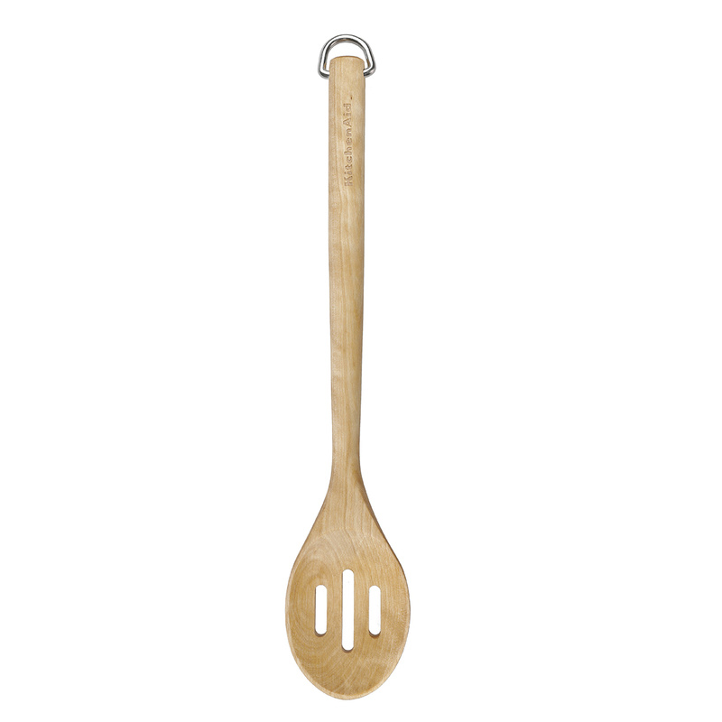 KitchenAid Culinary Tools - łyżka drewniana z dziurkami CORELINE Birch