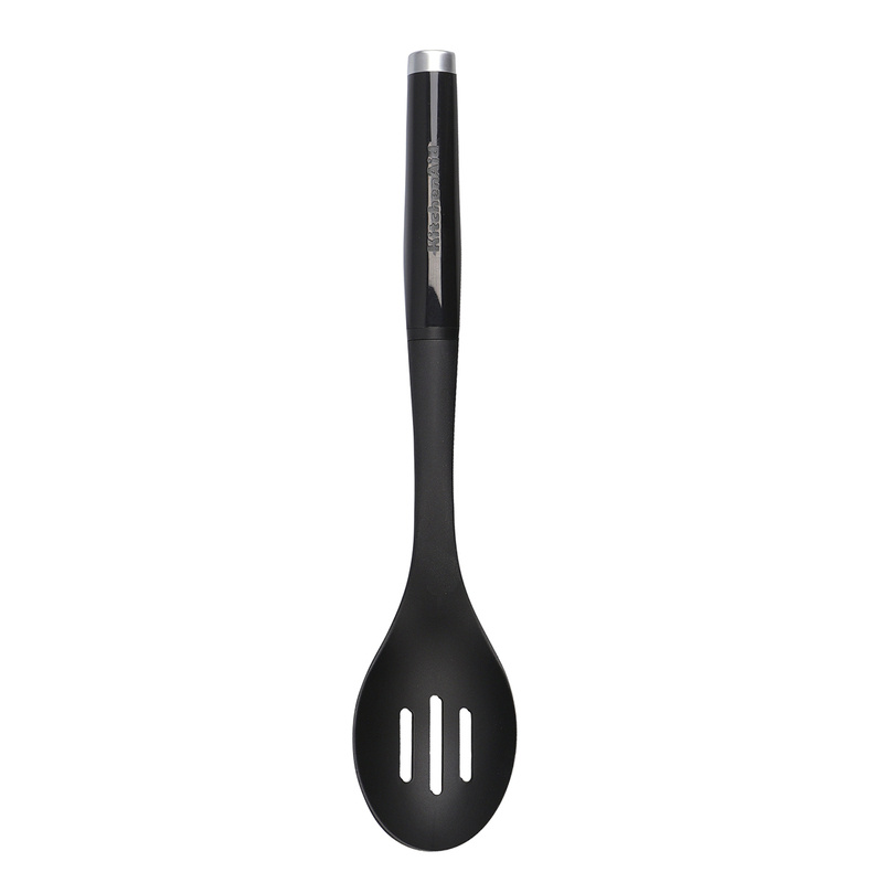 KitchenAid Culinary Tools - łyżka kuchenna z otworami CLASSIC Onyx Black