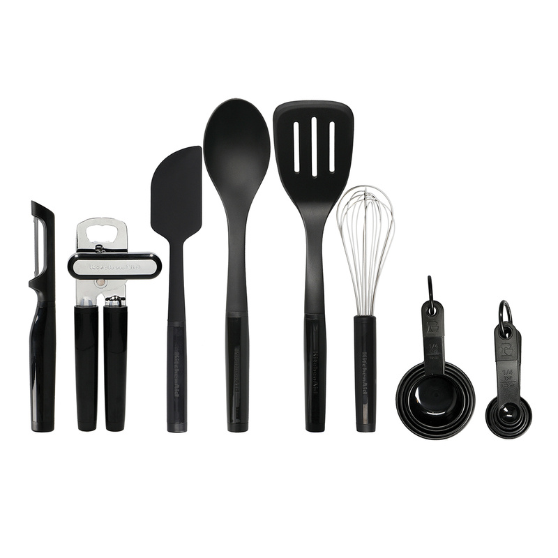 KitchenAid Culinary Tools - zestaw narzędzi kuchennych 15-cz. Onyx Black