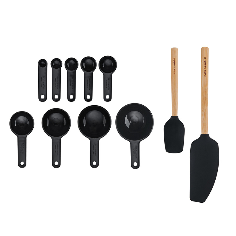 KitchenAid Culinary Tools - zestaw przyborów kuchennych 11 el. Onyx Black