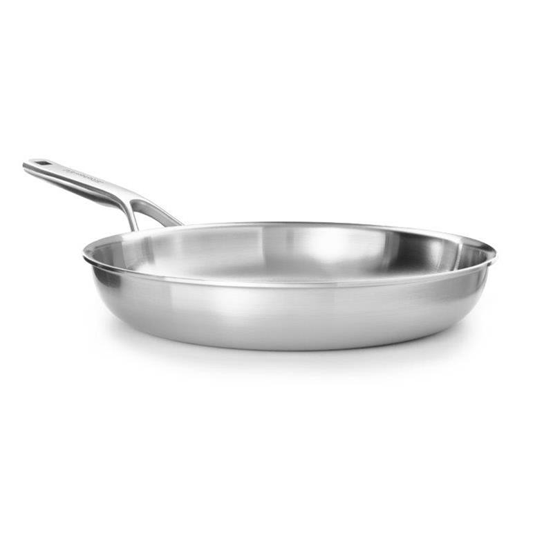 KitchenAid - Patelnia 3-warstwowa, stalowa - 28 cm