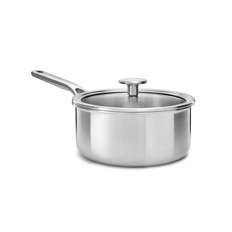 KitchenAid - Rondel z pokrywką 3-warstwowy, stalowy - 1,5L