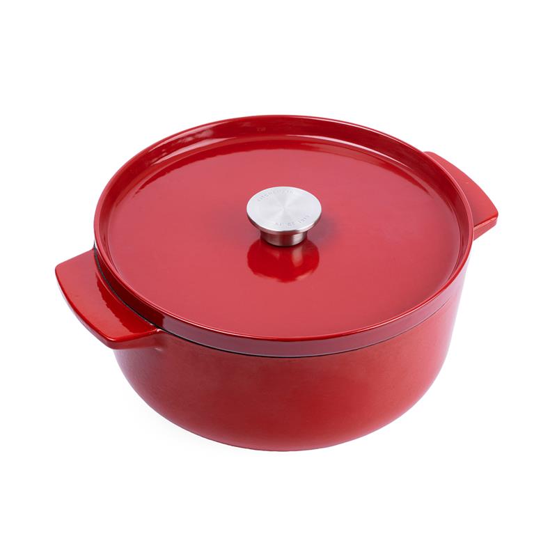 KitchenAid - garnek żeliwny 5,2L Empire Red