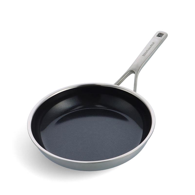 KitchenAid - patelnia 3-warstwowa stalowa z powłoką 24 cm