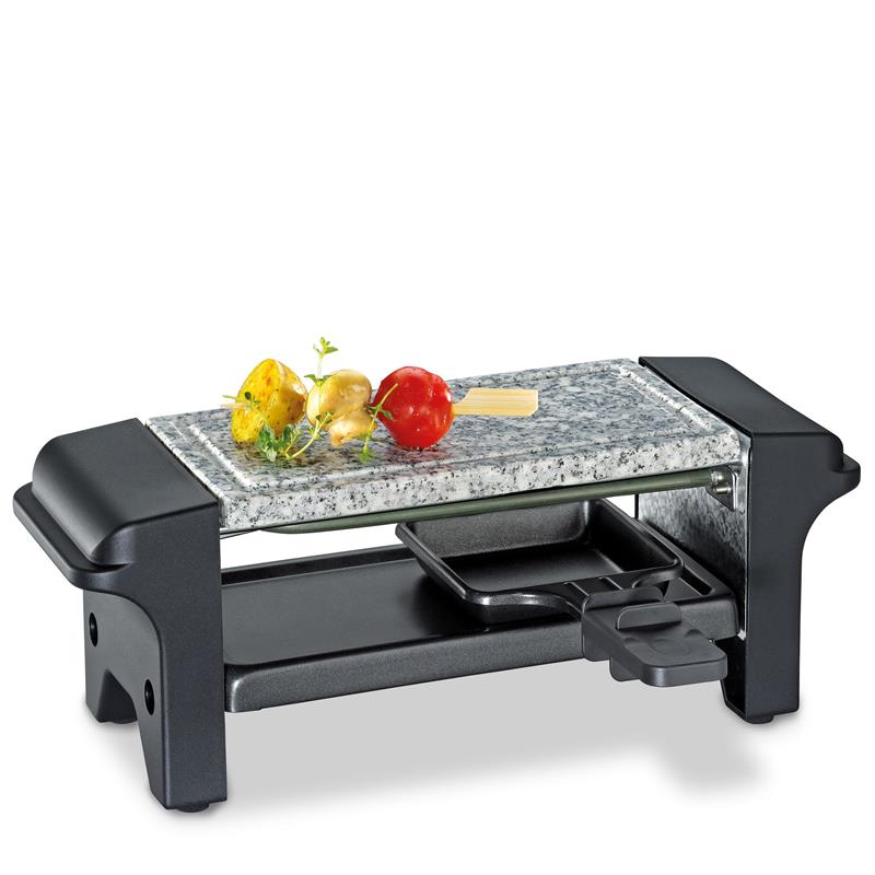 Kuchenprofi - raclette/grill stołowy, dla 2 osób, 32 x 10 x 11 cm TWIN