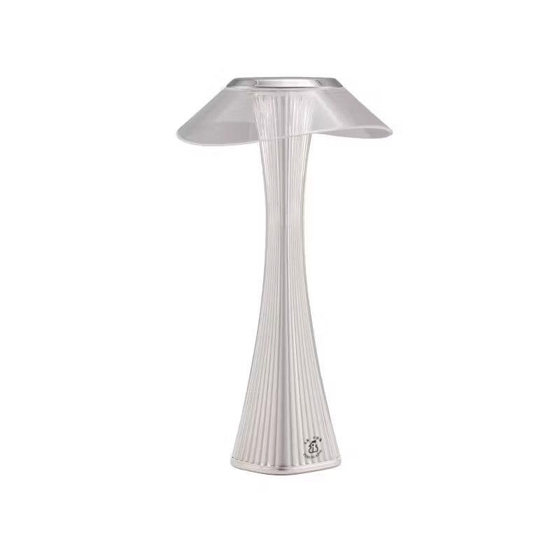 Le Coq Porcelaine - Lampa stołowa LED Astero biała ładowana USB