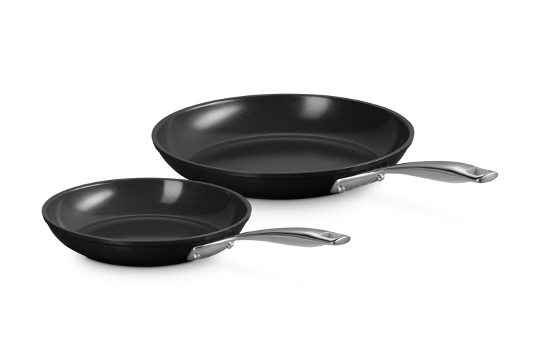 Le Creuset - Komplet patelni z powłoką ceramiczną 24 28 cm