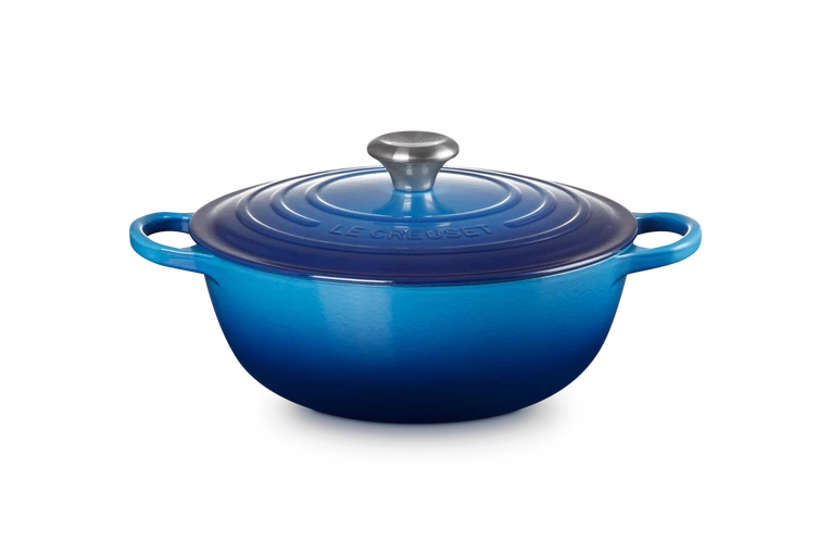 Le Creuset - La Marmite garnek żeliwny rodzinny Azure 26 cm