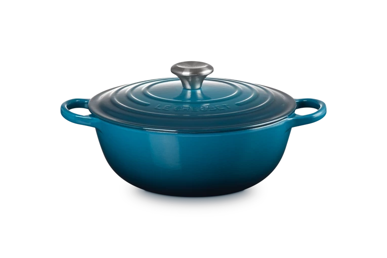 Le Creuset - La Marmite garnek żeliwny rodzinny Deep Teal 26 cm