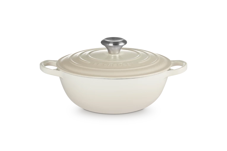 Le Creuset - La Marmite garnek żeliwny rodzinny Meringe 26 cm