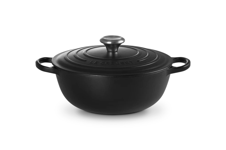 Le Creuset - La Marmite garnek żeliwny rodzinny czarny 26 cm