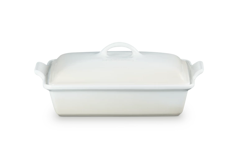 Le Creuset - Prostokątna ceramiczna  forma do pieczenia 3,8 l meringue