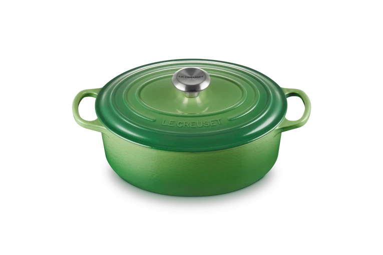 Le Creuset - brytfanna żeliwna emaliowana Signature 31 cm 6,3 l Bamboo