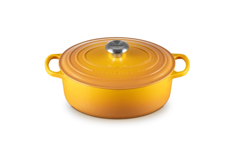 Le Creuset - brytfanna żeliwna emaliowana Signature 31 cm 6,3 l  Nectar