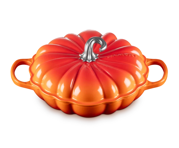 Le Creuset - patelnia głęboka żeliwna Professional Gourment dynia  28 cm płomienna