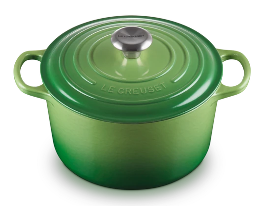 LeCreuset - garnek żeliwny emaliowany wysoki 5 l 24 cm bamboo